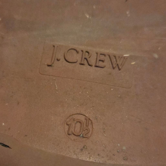 J.Crew Suede Leather Dress Up Oxford Shoes Laces Tan Beige Cream Men's 10.5 - Picture 5 of 7